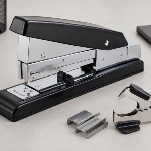 Heavy-Duty Metal Stapler with Staple Remover